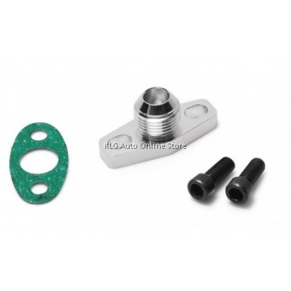 EPMAN Aluminium AN10 Oil Drain / Return Flange