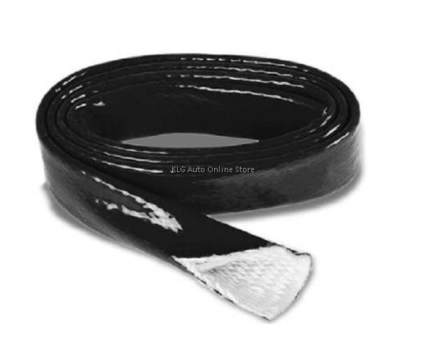 5 Foot Fire Sleeve – 5/8" ID Fiberglass Braid For AN-10 Fuel/Oil Lines, Heat & Flame Protection